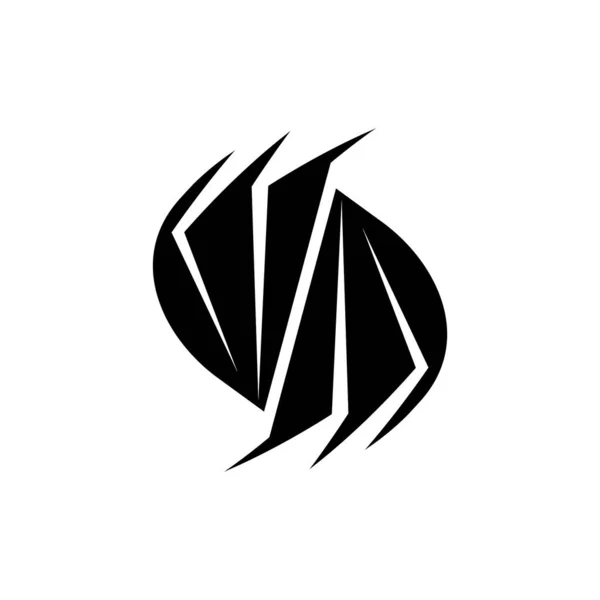 Abstraktes Logo Symboldesign Vorlagenelemente Vektorzeichen — Stockvektor