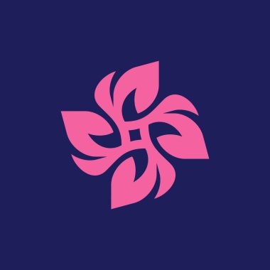 Soyut logo. Simge tasarımı. Şablon ögeleri - vektör işareti