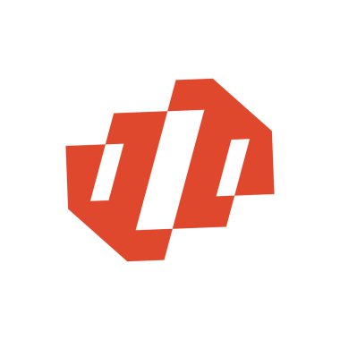 Soyut logo. Simge tasarımı. Şablon ögeleri - vektör işareti