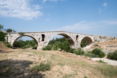 Roma köprü Pont Julien Luberon Provence, Fransa