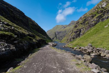 Duvugardar, Faroe Adaları Streymoy Adası'nda Saksun