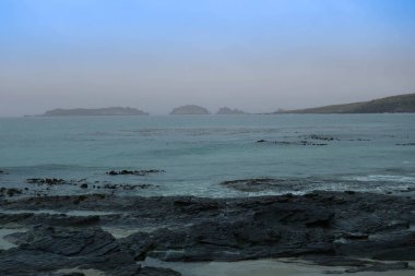 Okyanusun Antarktika'daki buzul karşılar.