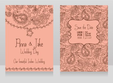 Güzel Hint düğünü tasarım