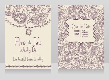 Güzel Hint düğünü tasarım