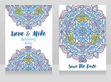 Güzel düğün tasarım dantel süsleme ile