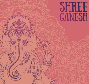 Poster Lord Ganesha ile