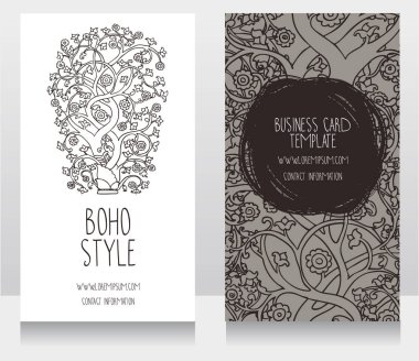 çiçek açan ağacında kartlarla tarzı şark