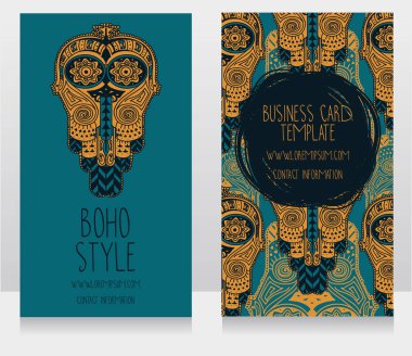 Etnik tarzı için iki kart