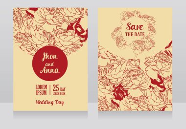 kartları düğün gül