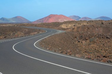 manzara Lanzarote Adası İspanya