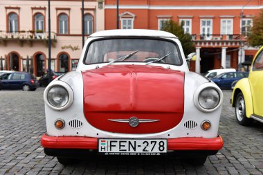 Doğu Almanya'dan Trabant vintage araba