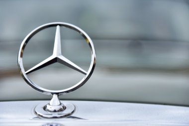 Mercedes vintage car sign from Germany clipart