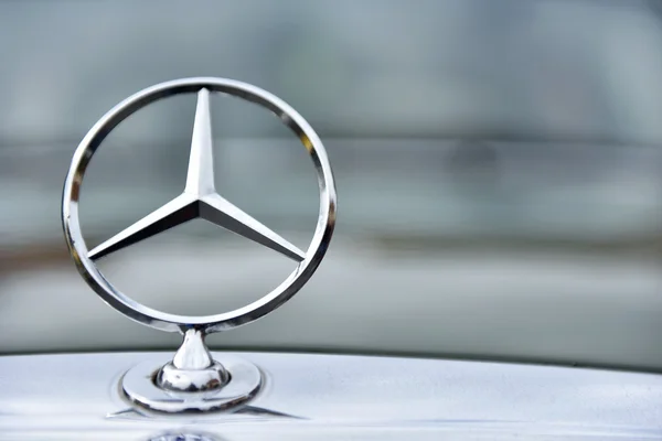 Mercedes vintage car sign from Germany — Stock Photo, Image