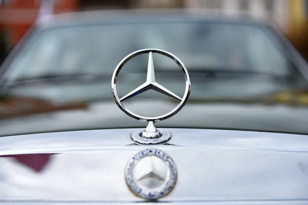 Letrero de coche Mercedes vintage de Alemania — Foto de Stock