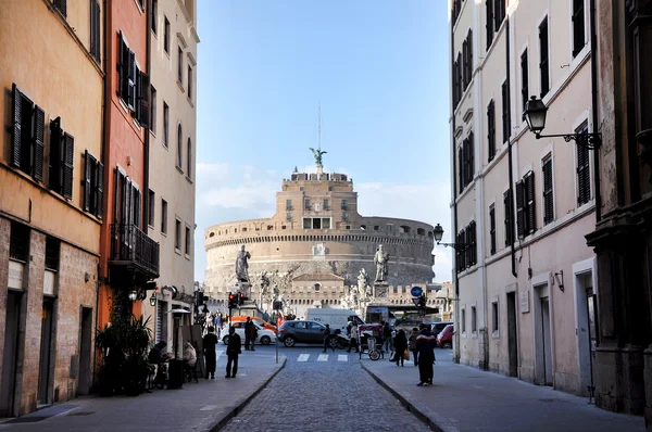 Slott San Angelo i Rom, Italien — Stockfoto