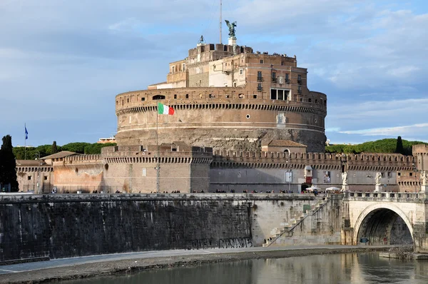 Slott San Angelo i Rom, Italien — Stockfoto