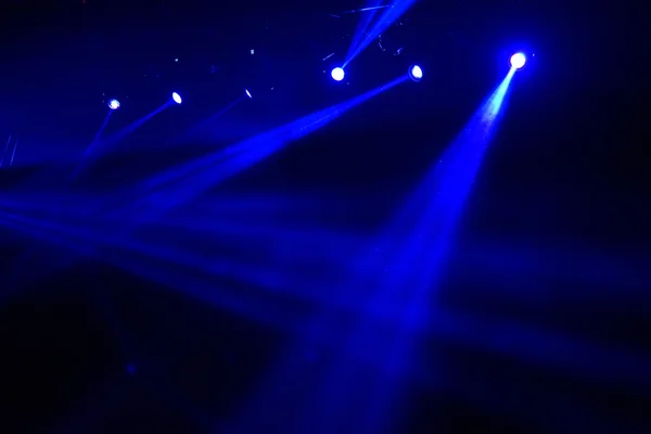 Luzes brilhantes do palco — Fotografia de Stock
