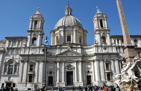 Lapangan Piazza Navona. Roma, Italia — Stok Foto