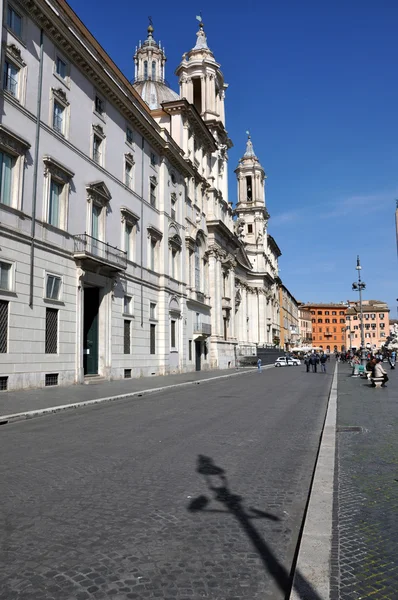 Площадь Пьяцца Навона. Рим, Италия — стоковое фото