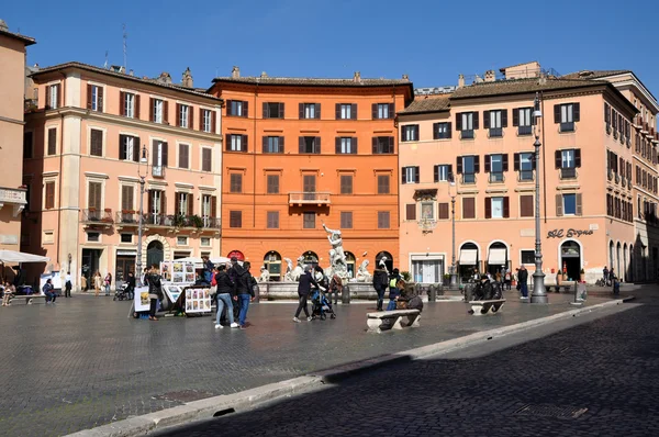 Piazza Navona square. Rome, Italy — Stock Photo, Image