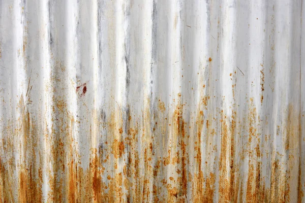 Grunge metallic garage door — Stock Photo, Image