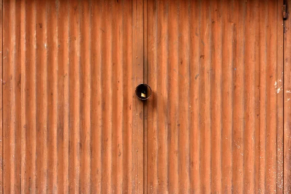 Grunge metallic garage door — Stock Photo, Image