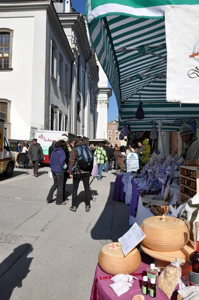 Mercatino di Natale di Salisburgo — Foto Stock