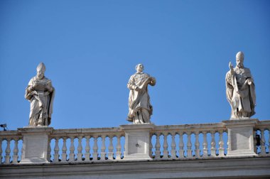 San Pietro Bazilikası Vatikan üzerinde mimari detaylar