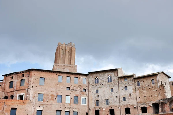 Roman Imperial forum of Emperor Trajan in Rome, Italy — Stock Photo, Image