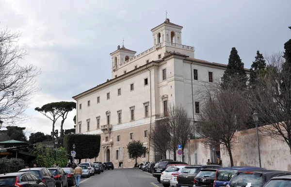 Villa Medici, Borghese gardens. Rome, Italy — Stock Photo, Image