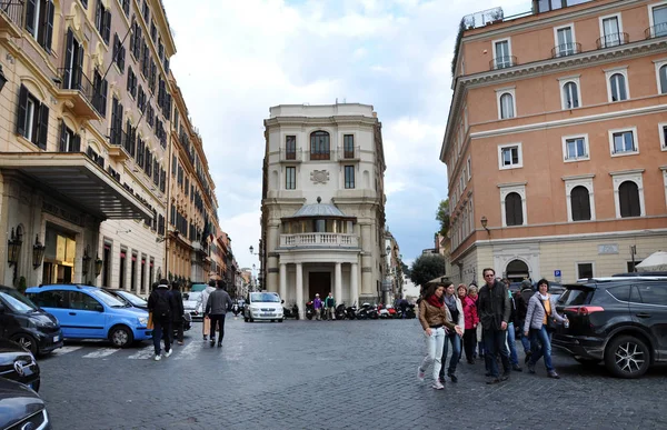 Rome rues encombrées — Photo