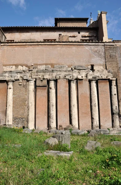 Detalii arhitecturale romane antice — Fotografie, imagine de stoc