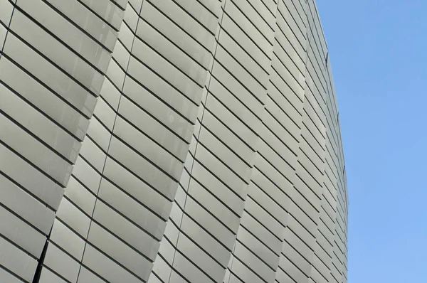 Padrão de arquitetura moderno de um estádio — Fotografia de Stock