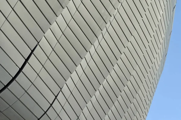 Padrão de arquitetura moderno de um estádio — Fotografia de Stock