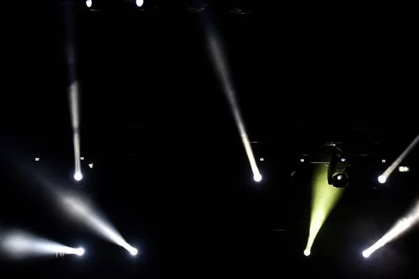 Bir konserde sahne ışıkları Stok Fotoğraf
