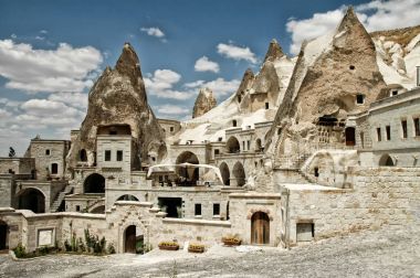 Göreme, Kapadokya Açık Hava Müzesi. Antik mağaralar