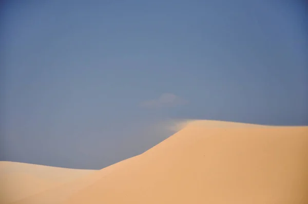 Dunes de sable dans le désert — Photo