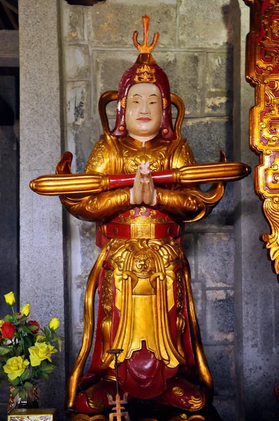 Innenraum der bich dong Pagode, ninh binh, Vietnam — Stockfoto