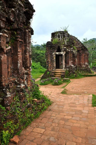 Ruinele templului hindus din Vietnam — Fotografie, imagine de stoc
