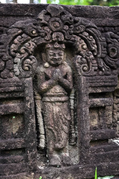 Развалины индуистского храма моего сына во Вьетнаме — стоковое фото
