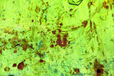 Canlı yeşil soyut resim, grunge doku arka plan