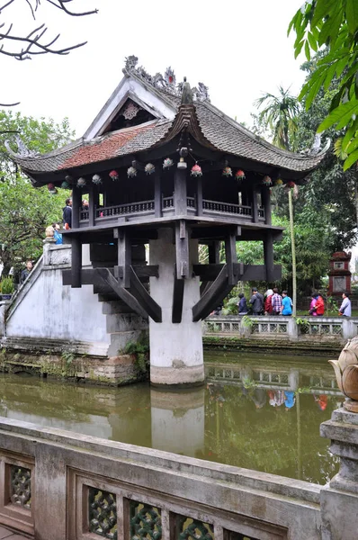 Eine Säule Pagode, Hanoi, Vietnam — Stockfoto