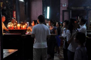 Yeşim İmparator Pagoda. Ho Chi Minh city, Vietnam