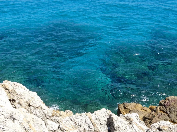 Beautiful crystal clear sea water and beach in Sardinia island — Stock Photo, Image