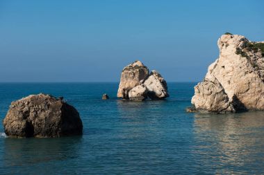 Aphrodite's Rock beach. Petra tou Romiou, Kıbrıs