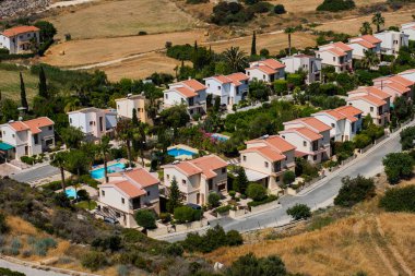 Pissouri bay village. Kıbrıs