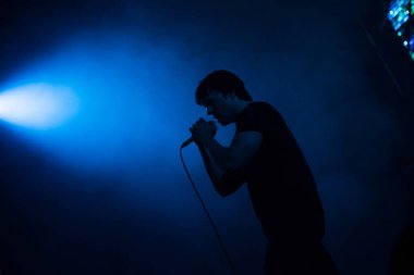 Atari genç isyan bant bir rock konseri
