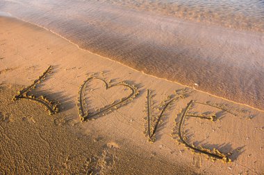 Kuma yazılı kelimesini seviyorum