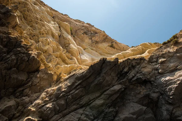 Kırık, parçalanmış kalker kaya — Stok fotoğraf