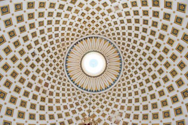 Mosta, Malta Rotunda kubbe iç detay